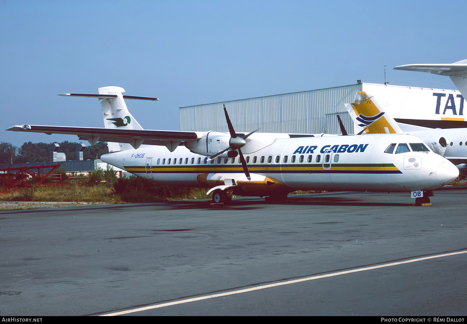 Aircraft Photo of F-OHOB | ATR ATR-72-202 | Air Gabon | AirHistory.net #760641