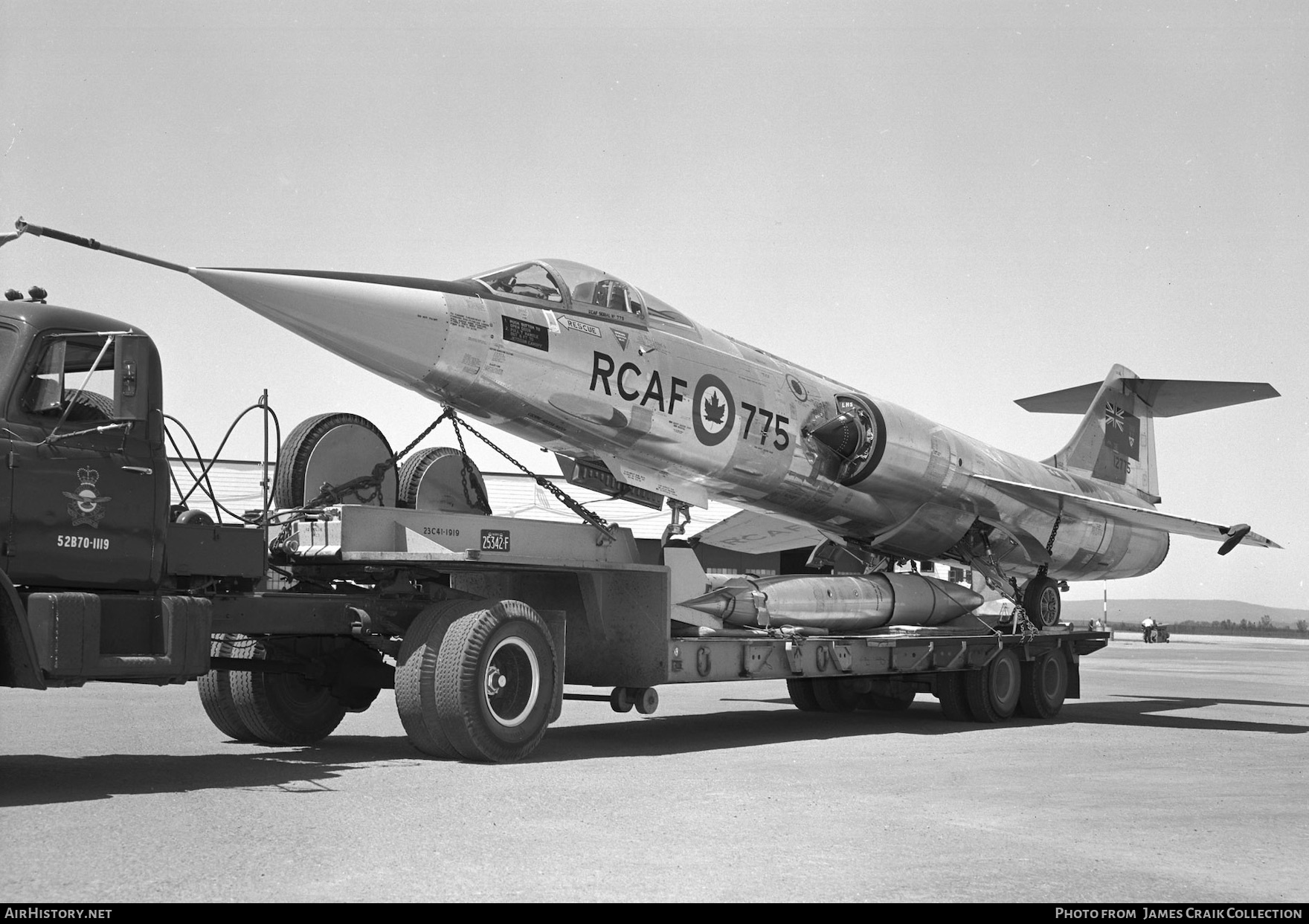 Aircraft Photo of 12775 | Canadair CF-104 Starfighter | Canada - Air Force | AirHistory.net #760650