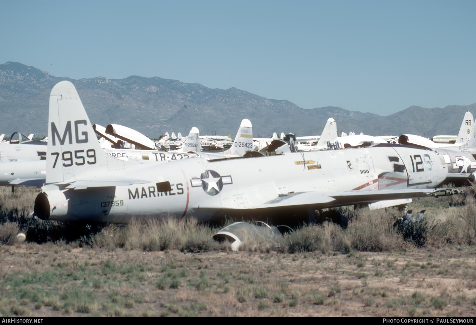 Aircraft Photo of 137959 / 7959 | Lockheed T-33B | USA - Marines | AirHistory.net #760653