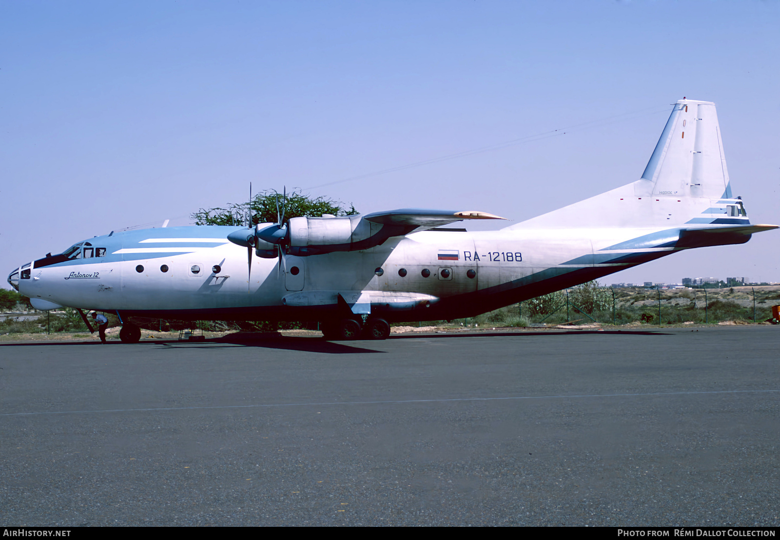Aircraft Photo of RA-12188 | Antonov An-12AP | Gazpromavia | AirHistory.net #760659