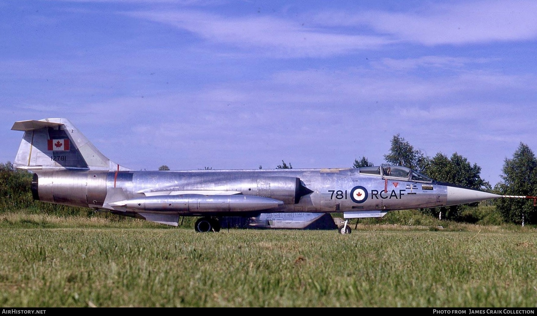 Aircraft Photo of 12781 / 781 | Canadair CF-104 Starfighter | Canada - Air Force | AirHistory.net #760666