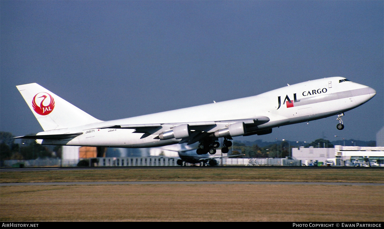 Aircraft Photo of JA8171 | Boeing 747-246F/SCD | Japan Airlines - JAL Cargo | AirHistory.net #760671