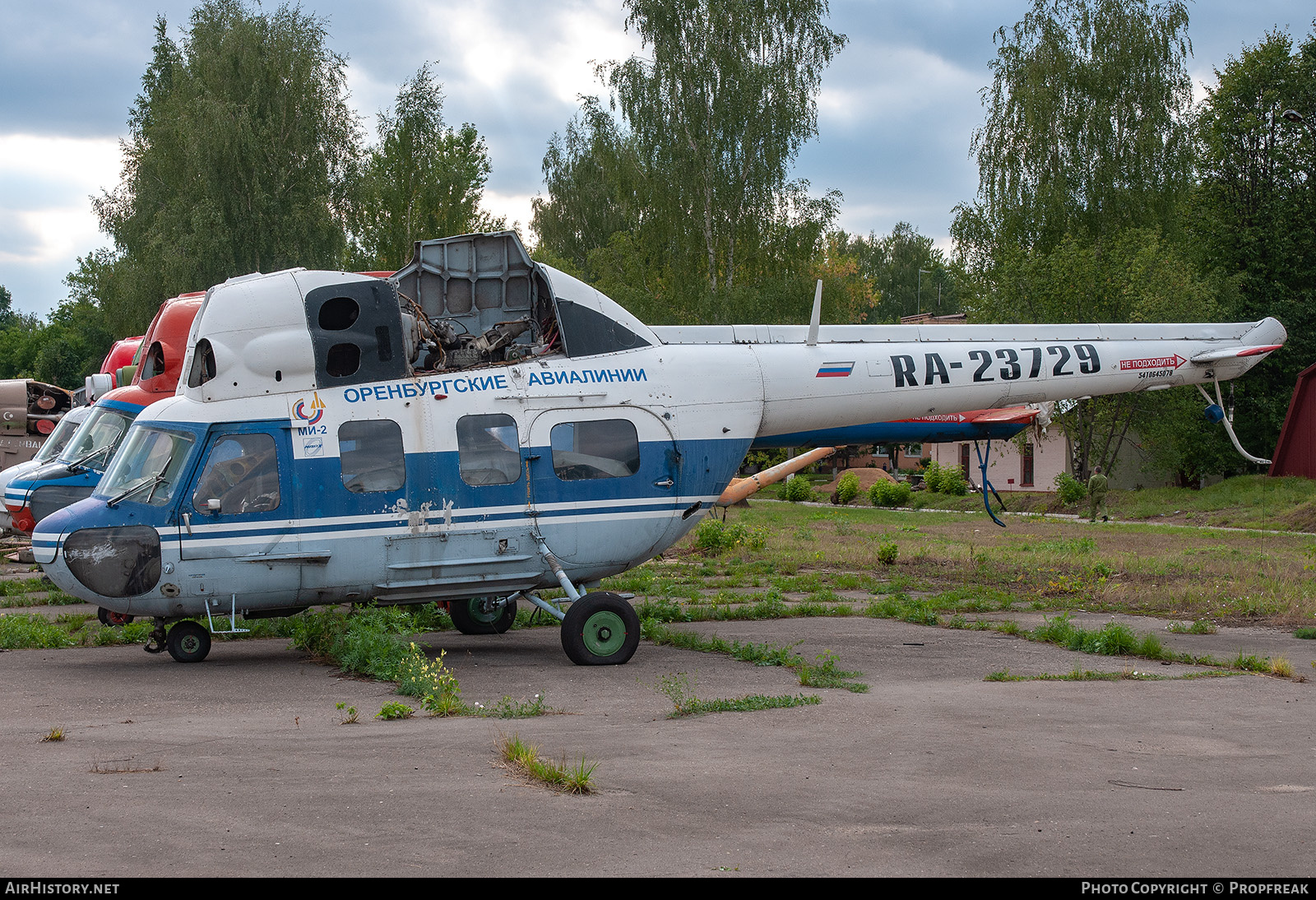 Aircraft Photo of RA-23729 | Mil Mi-2 | Orenburg Airlines | AirHistory.net #760703