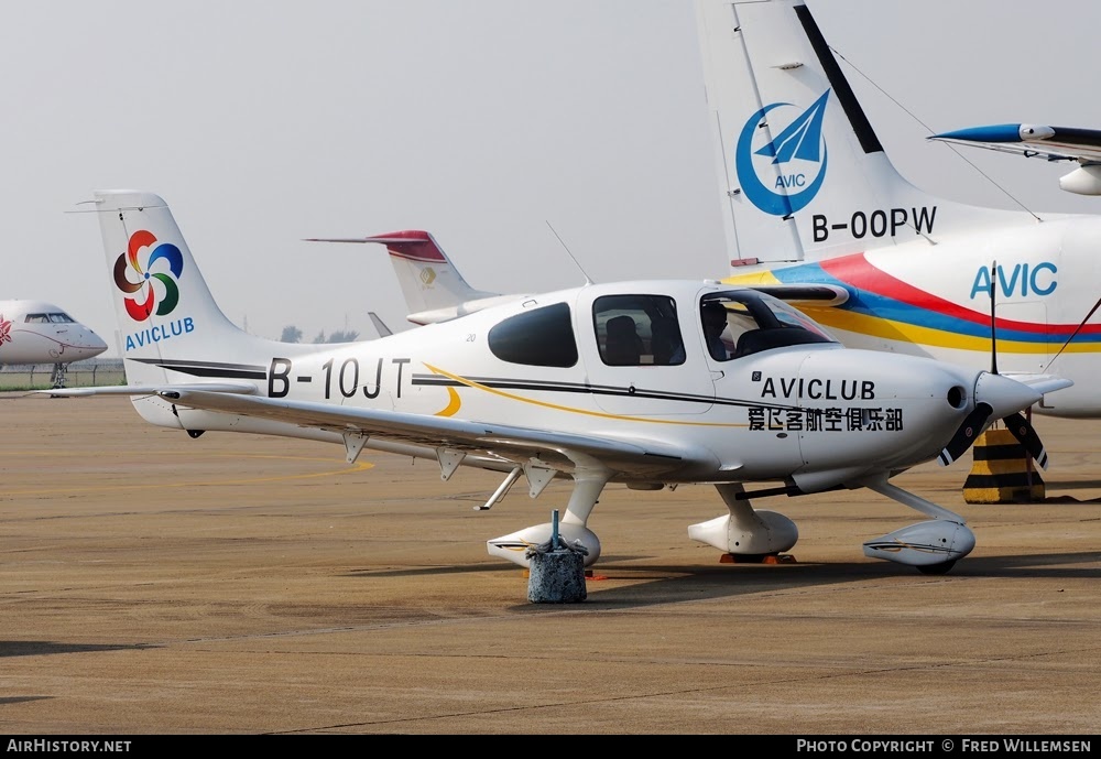 Aircraft Photo of B-10JT | Cirrus SR-20 G3 | Aviclub | AirHistory.net #760723
