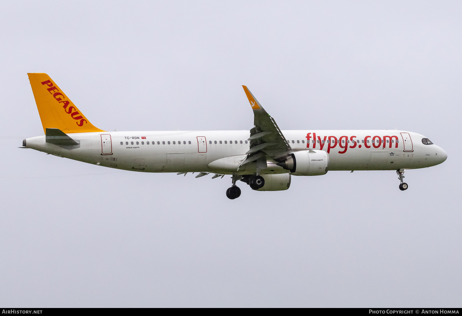 Aircraft Photo of TC-RDN | Airbus A321-251NX | Pegasus Airlines | AirHistory.net #760738