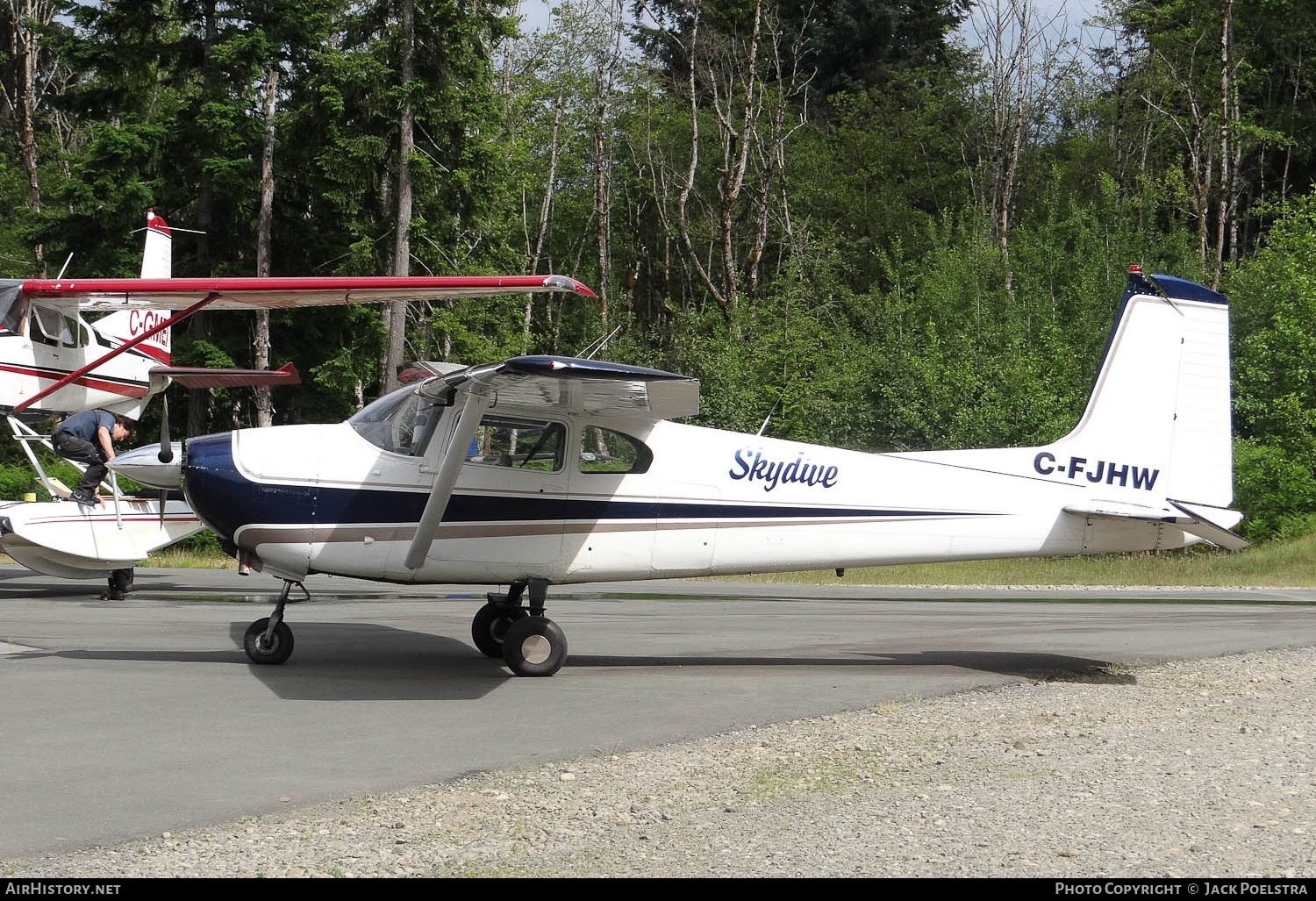 Aircraft Photo of C-FJHW | Cessna 182A | AirHistory.net #760740