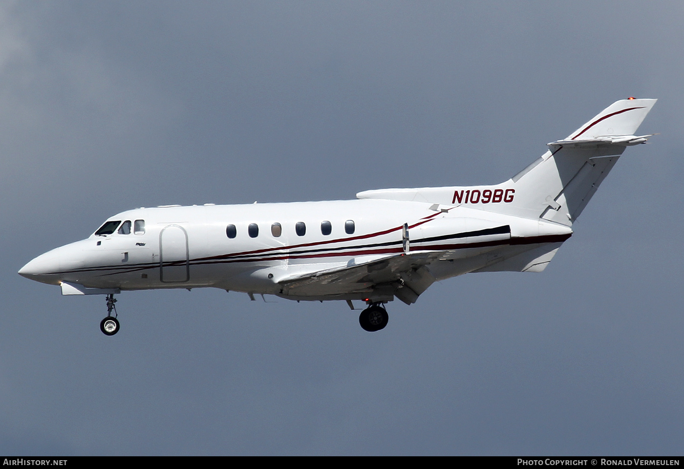 Aircraft Photo of N109BG | British Aerospace HS-125-700A | AirHistory.net #760746
