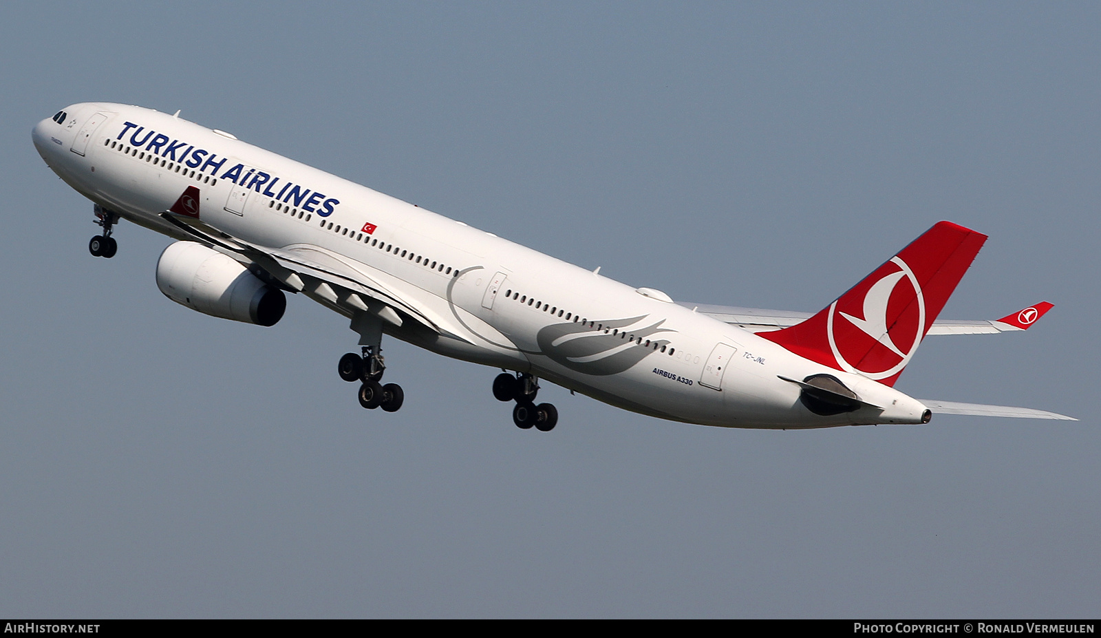 Aircraft Photo of TC-JNL | Airbus A330-343E | Turkish Airlines | AirHistory.net #760747