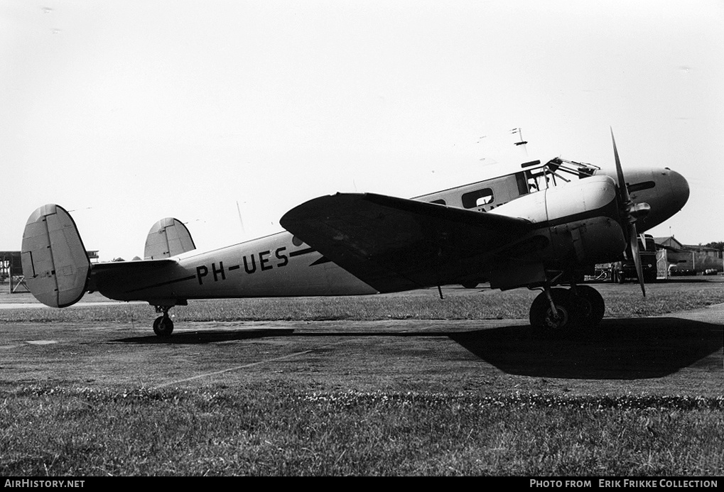 Aircraft Photo of PH-UES | Beech D18S | Rijksluchtvaartschool - RLS | AirHistory.net #760773