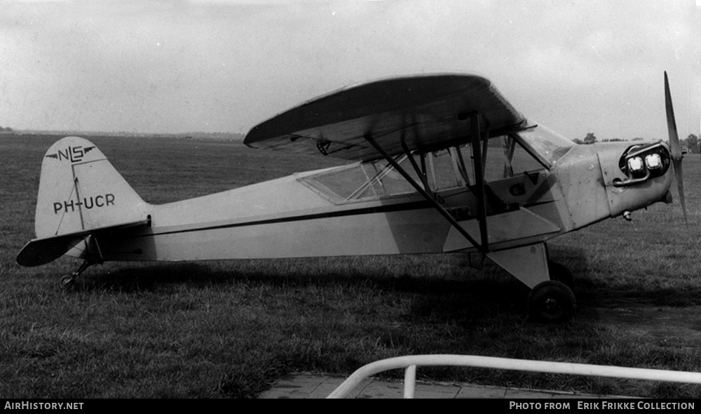 Aircraft Photo of PH-UCR | Piper L-4J Grasshopper | Nationale Luchtvaart School - NLS | AirHistory.net #760796
