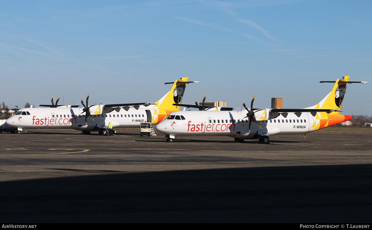 Aircraft Photo of F-WNUA | ATR ATR-72-600 (ATR-72-212A) | Fastjet | AirHistory.net #760808