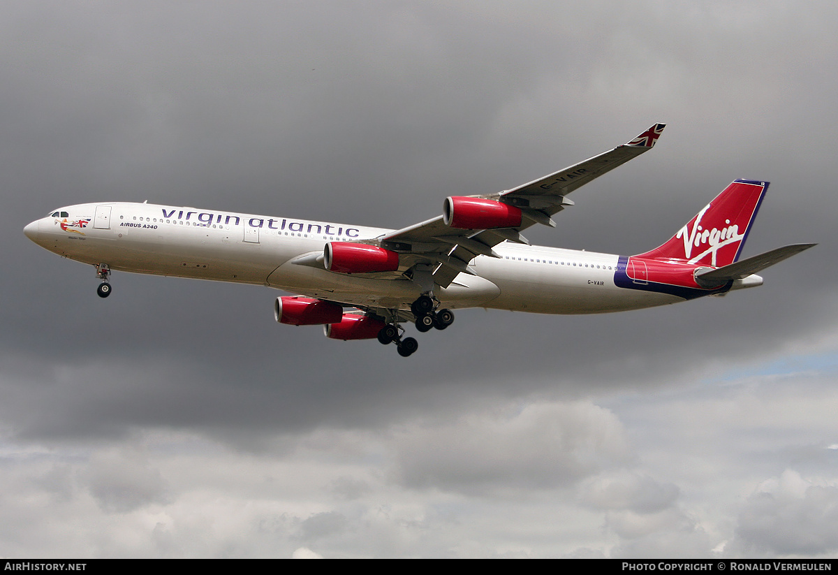Aircraft Photo of G-VAIR | Airbus A340-313X | Virgin Atlantic Airways | AirHistory.net #760810