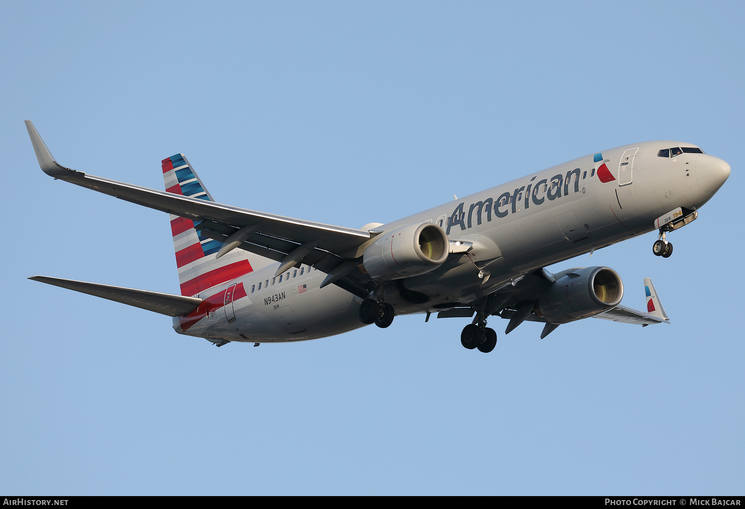 Aircraft Photo of N943AN | Boeing 737-823 | American Airlines | AirHistory.net #760817
