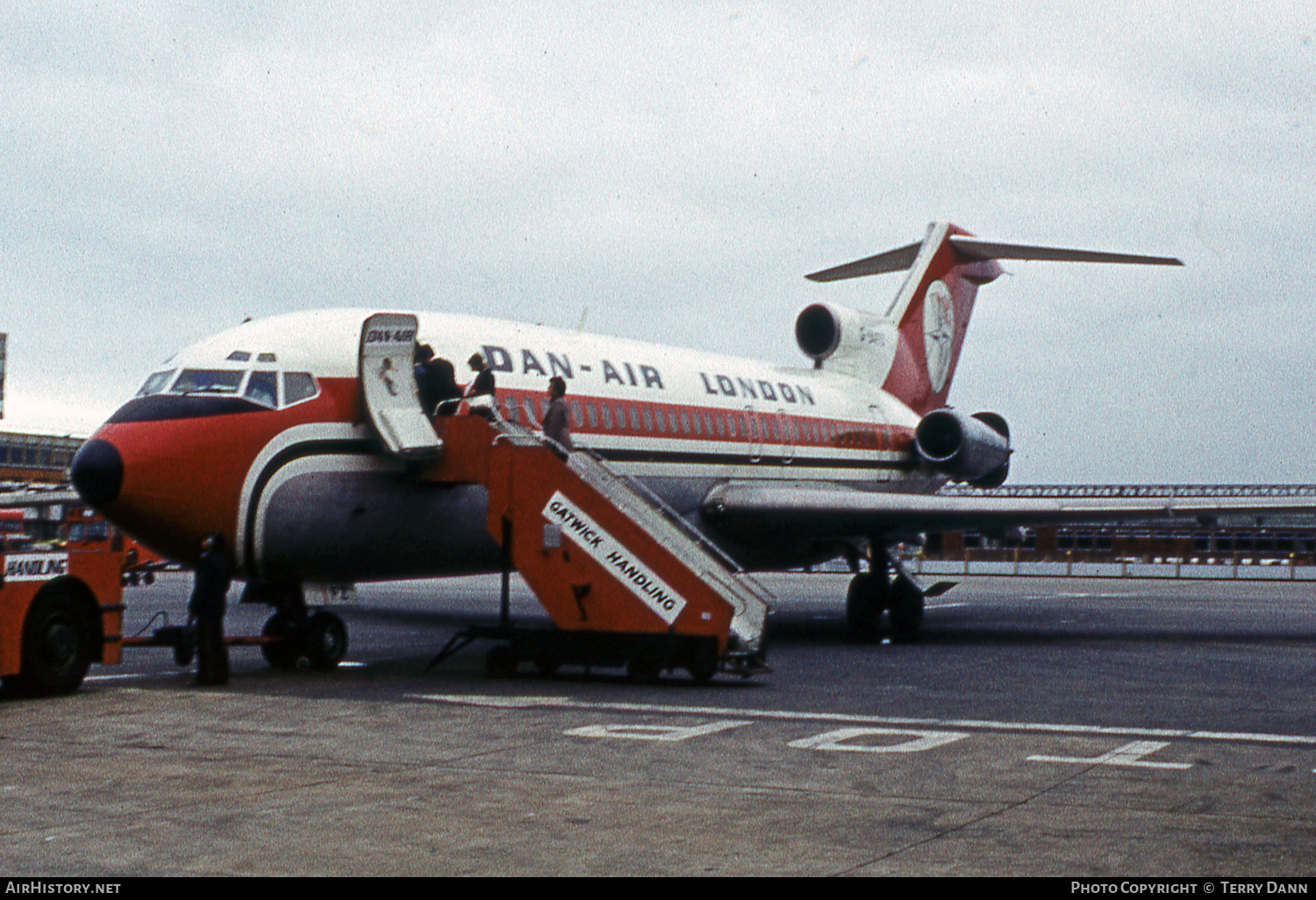 Aircraft Photo of G-BAFZ | Boeing 727-46 | Dan-Air London | AirHistory.net #760842
