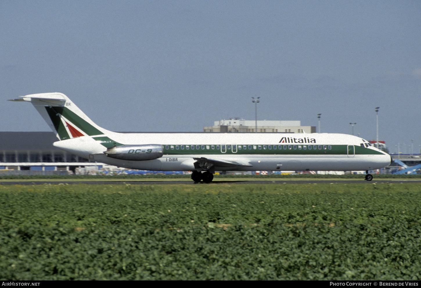 Aircraft Photo of I-DIBR | McDonnell Douglas DC-9-32 | Alitalia | AirHistory.net #760849