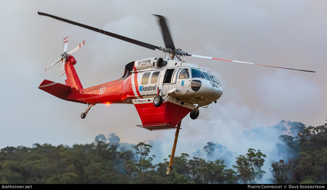 Aircraft Photo of N125FH | Sikorsky UH-60A Black Hawk (S-70A) | Kestrel Aviation | AirHistory.net #760871