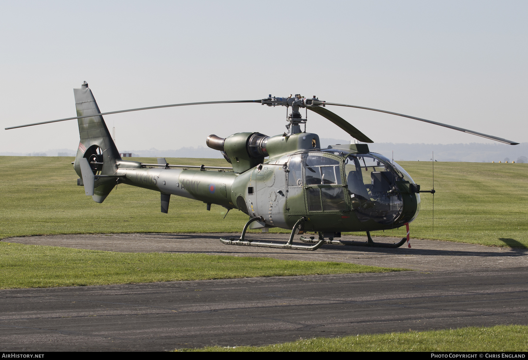 Aircraft Photo of XX405 | Aerospatiale SA-341B Gazelle AH1 | UK - Army | AirHistory.net #760894