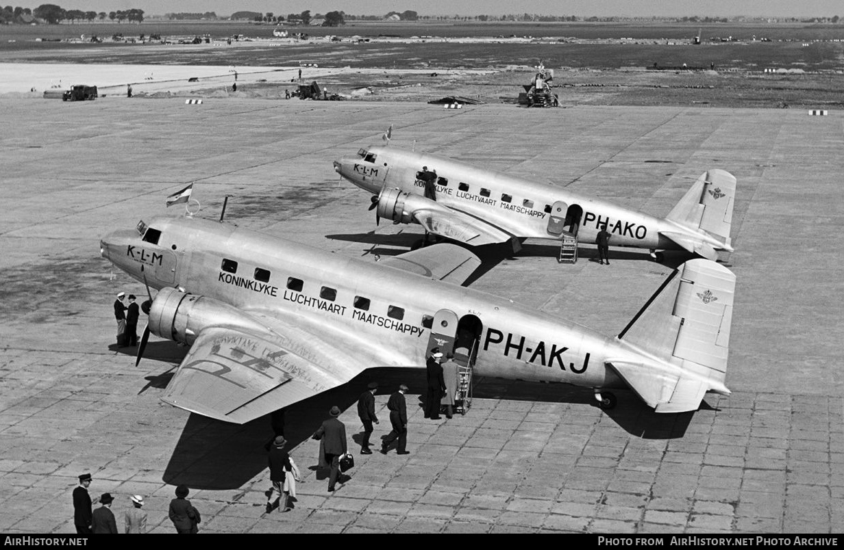 Aircraft Photo of PH-AKJ | Douglas DC-2-115E | KLM - Koninklijke Luchtvaart Maatschappij | AirHistory.net #760901