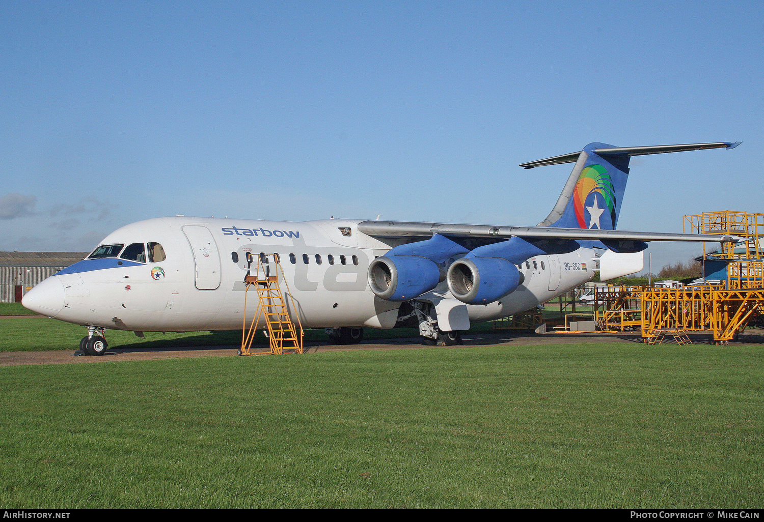 Aircraft Photo of 9G-SBC | British Aerospace BAe-146-300 | Starbow | AirHistory.net #760912