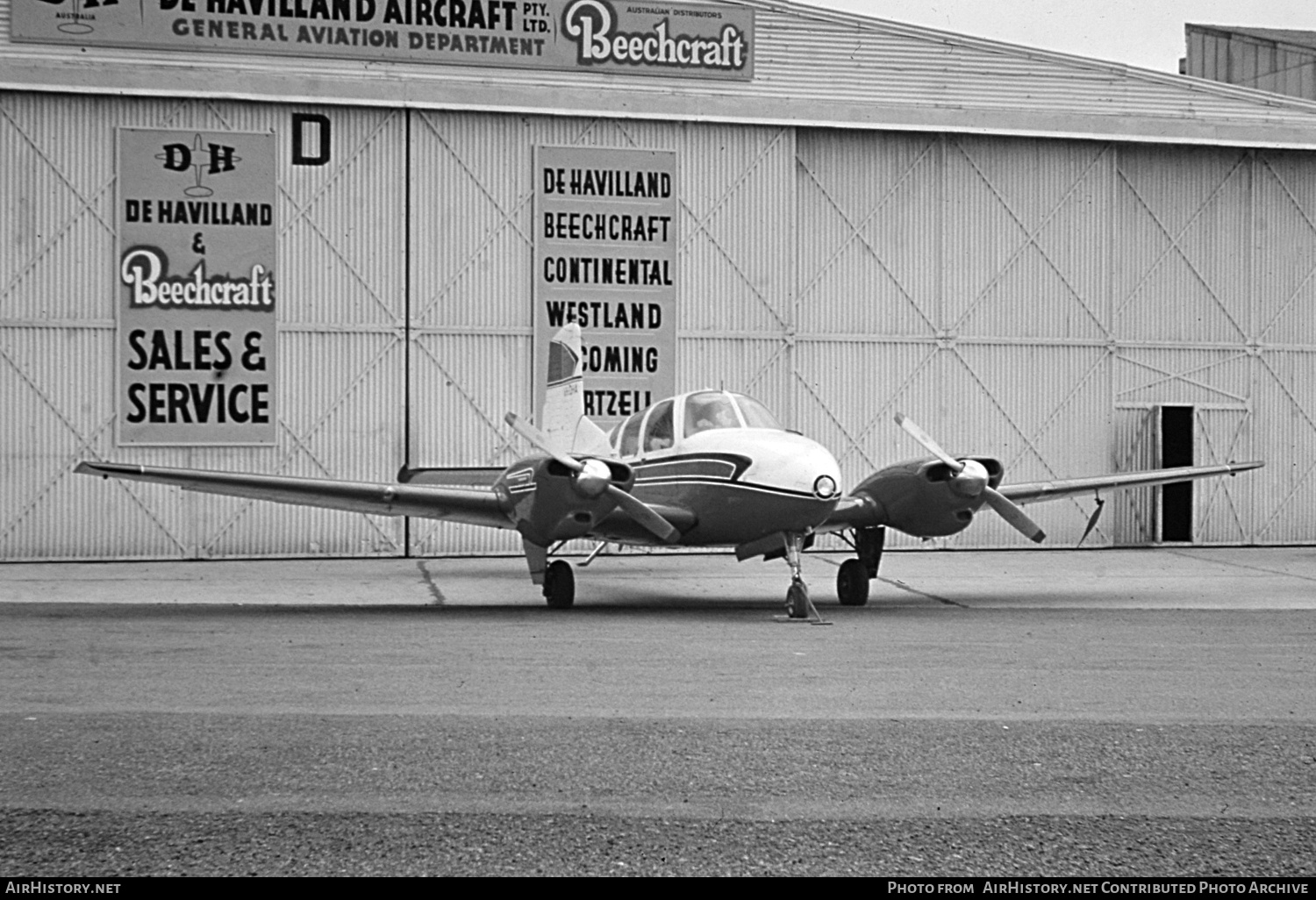 Aircraft Photo of VH-DHA | Beech 95 Travel Air | AirHistory.net #760932