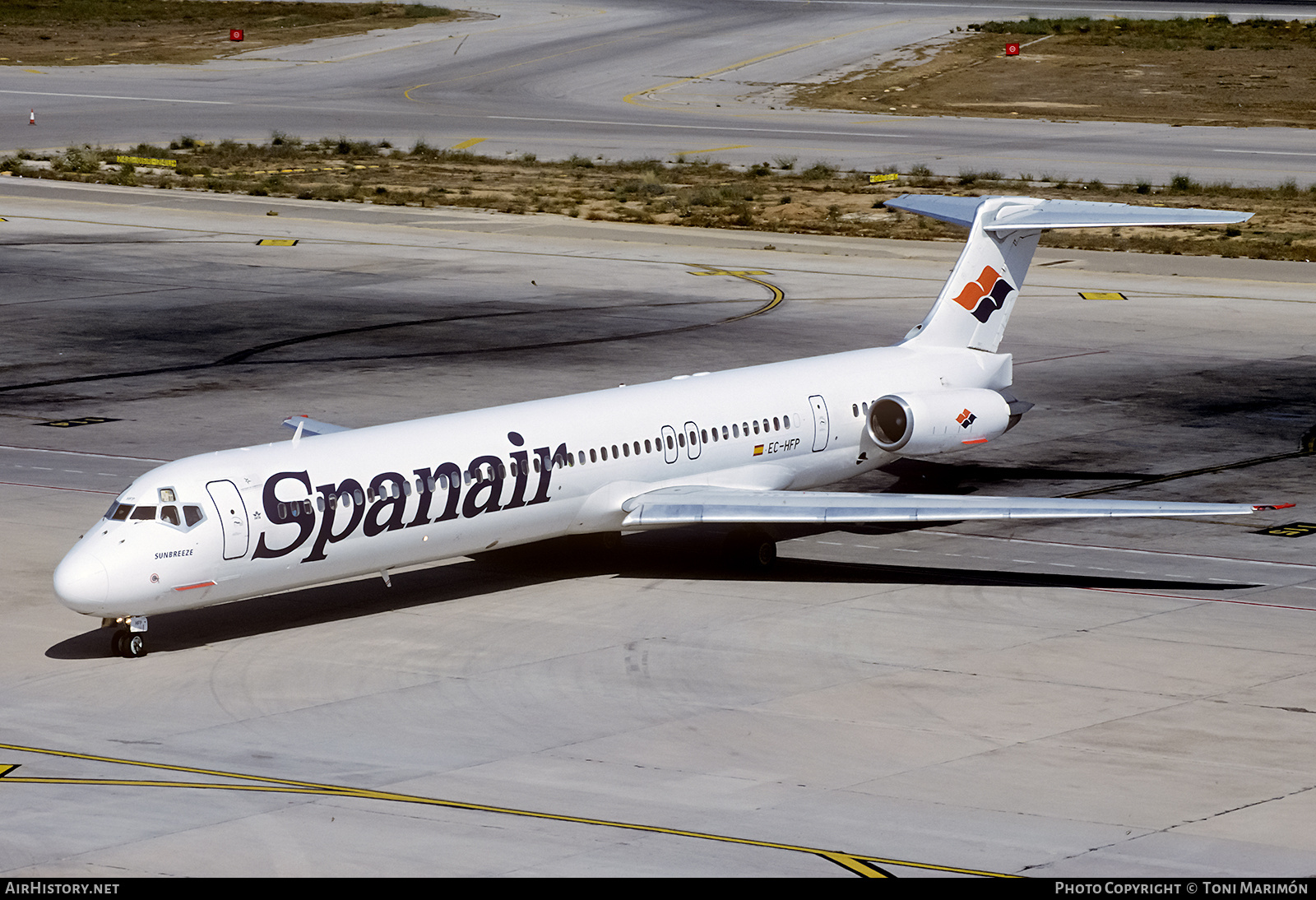 Aircraft Photo of EC-HFP | McDonnell Douglas MD-82 (DC-9-82) | Spanair | AirHistory.net #760937