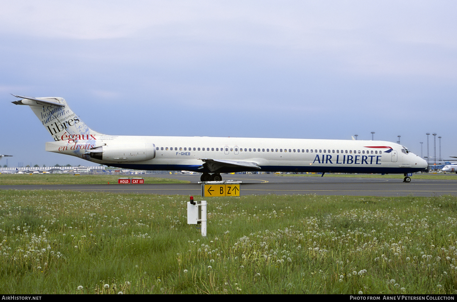 Aircraft Photo of F-GHEB | McDonnell Douglas MD-83 (DC-9-83) | Air Liberté | AirHistory.net #760960