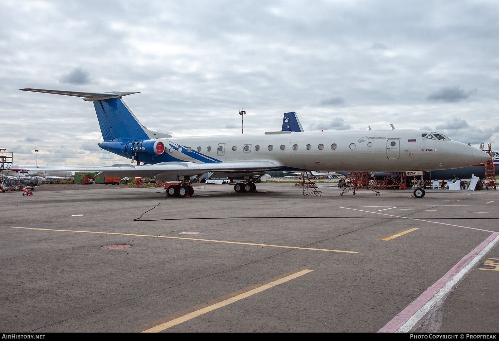 Aircraft Photo of RA-65945 | Tupolev Tu-134B-3 | SportAviaServis | AirHistory.net #760970