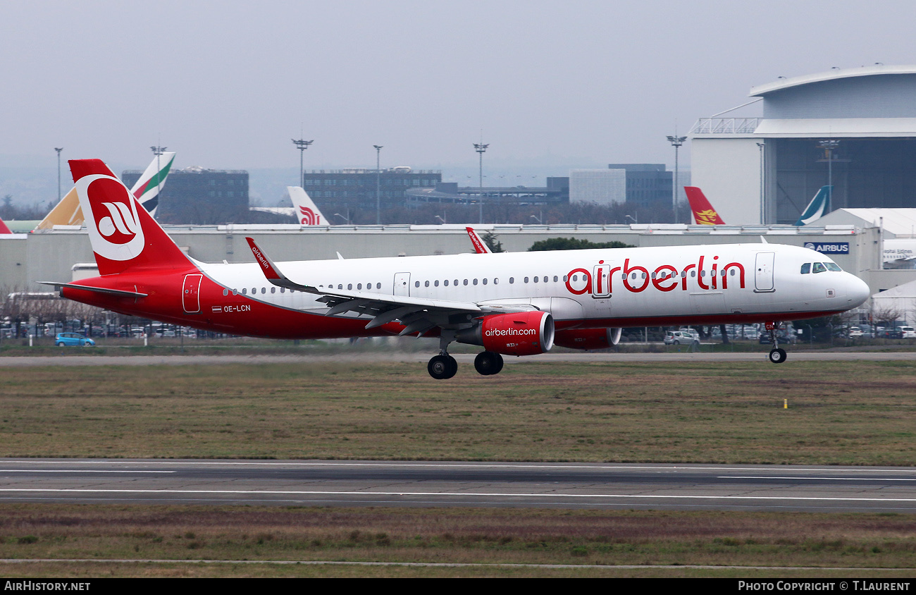 Aircraft Photo of OE-LCN | Airbus A321-211 | Air Berlin | AirHistory.net #760971