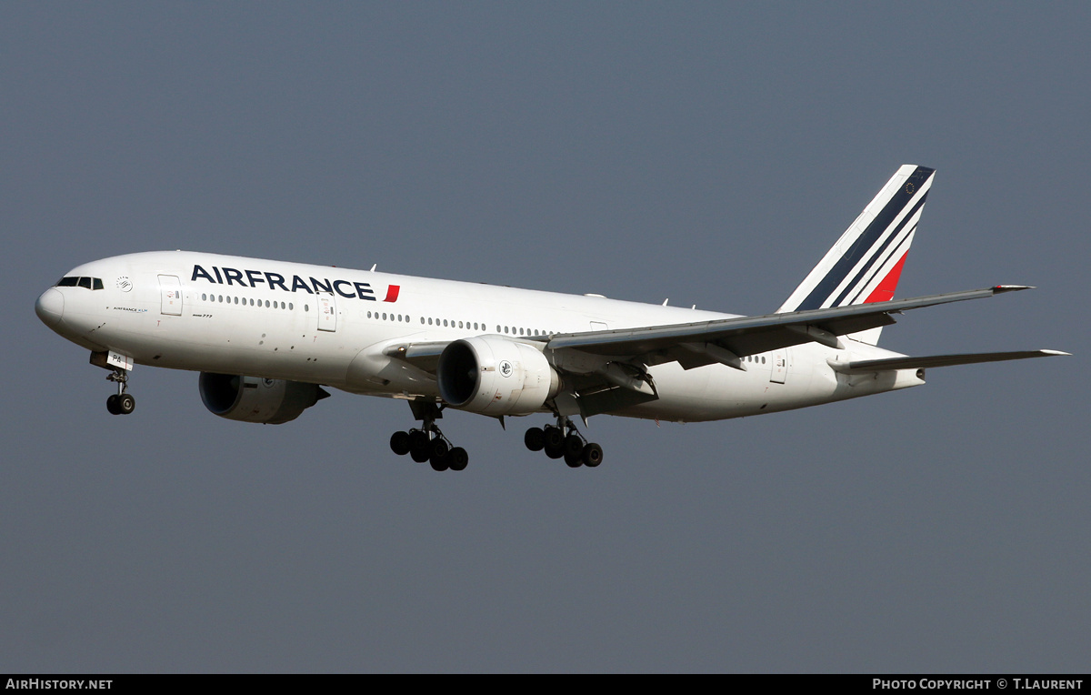 Aircraft Photo of F-GSPA | Boeing 777-228/ER | Air France | AirHistory.net #760988