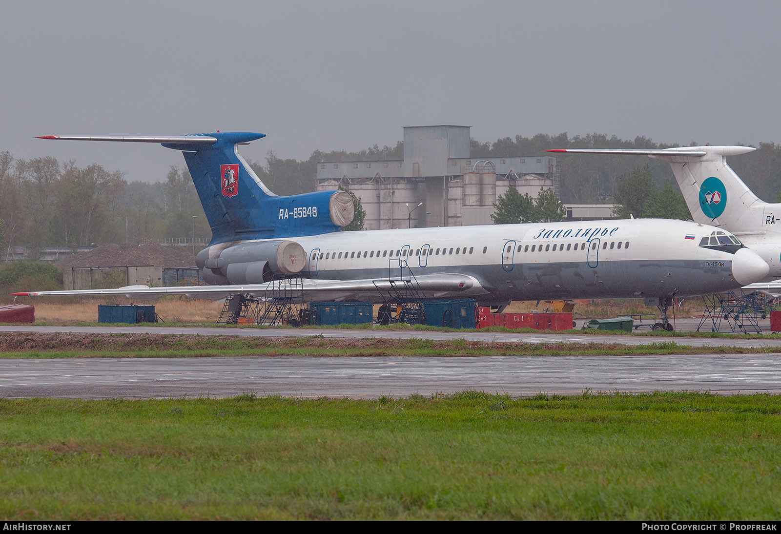 Aircraft Photo of RA-85848 | Tupolev Tu-154M | Zapolyarye Airlines | AirHistory.net #760994