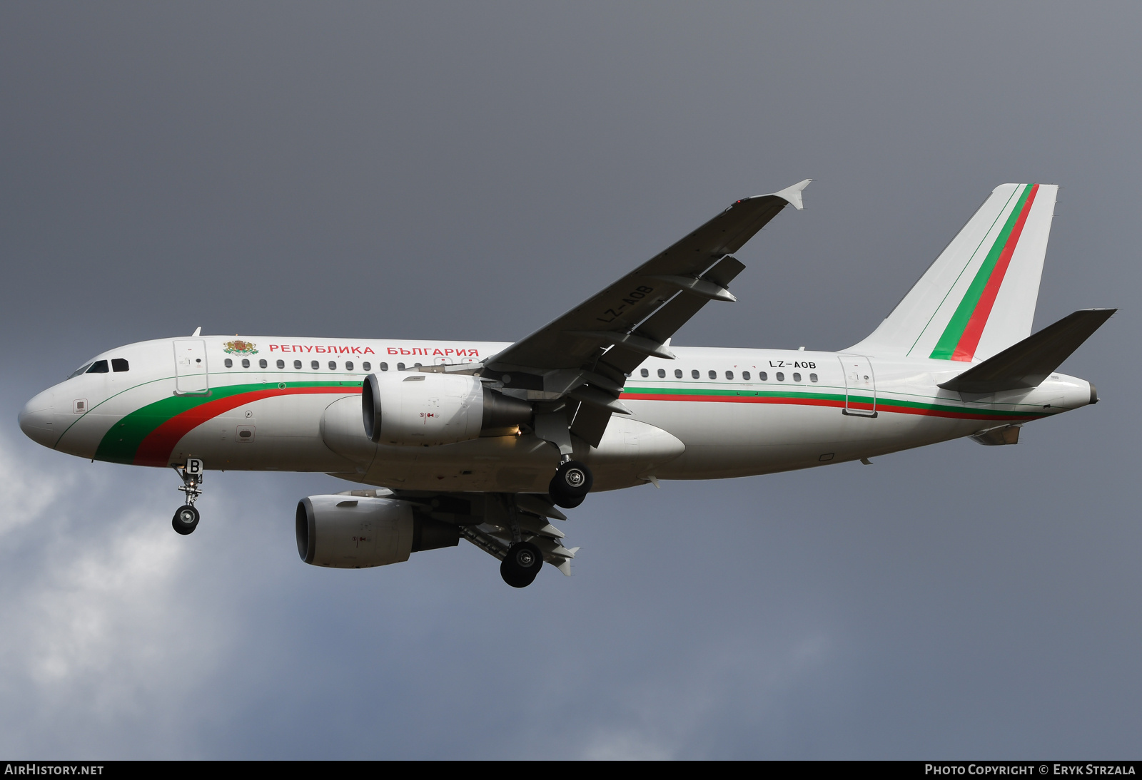 Aircraft Photo of LZ-AOB | Airbus A319-111 | Republic of Bulgaria | AirHistory.net #760996