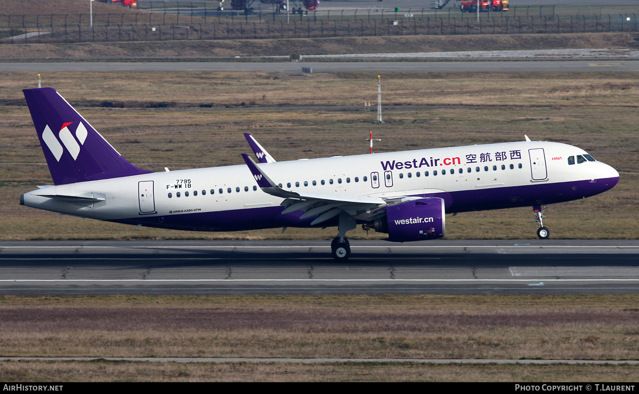 Aircraft Photo of F-WWIB | Airbus A320-271N | West Air | AirHistory.net #761006