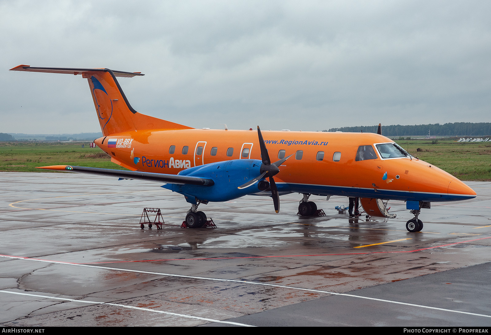 Aircraft Photo of VQ-BBX | Embraer EMB-120RT Brasilia | Region Avia | AirHistory.net #761020