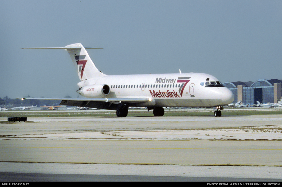 Aircraft Photo of N1062T | Douglas DC-9-15 | Midway Metrolink | AirHistory.net #761022