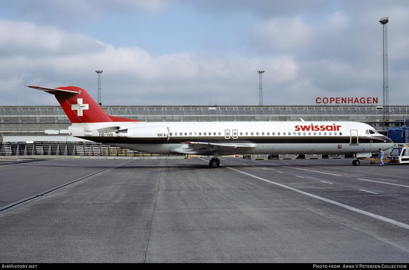 Aircraft Photo of HB-IVB | Fokker 100 (F28-0100) | Swissair | AirHistory.net #761025