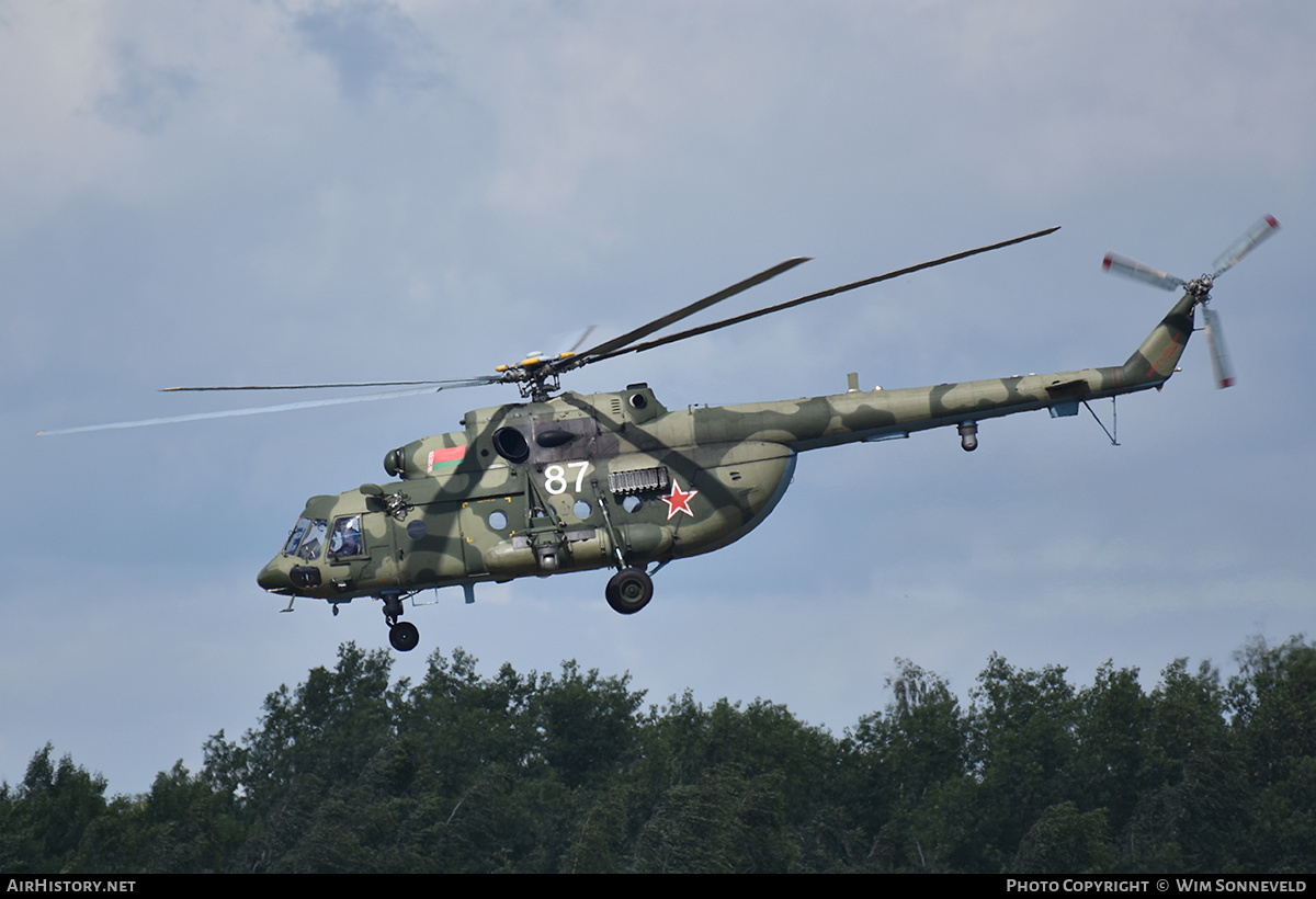 Aircraft Photo of 87 white | Mil Mi-17V-5 (Mi-8MTV-5) | Belarus - Air Force | AirHistory.net #761027