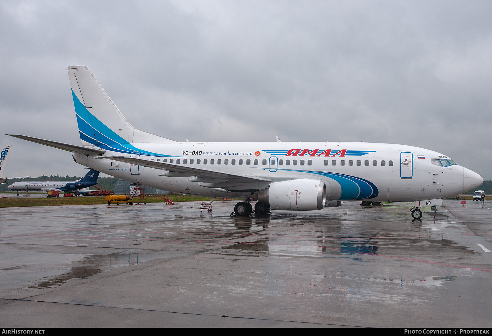 Aircraft Photo of VQ-BAB | Boeing 737-56N | Yamal Airlines | AirHistory.net #761046