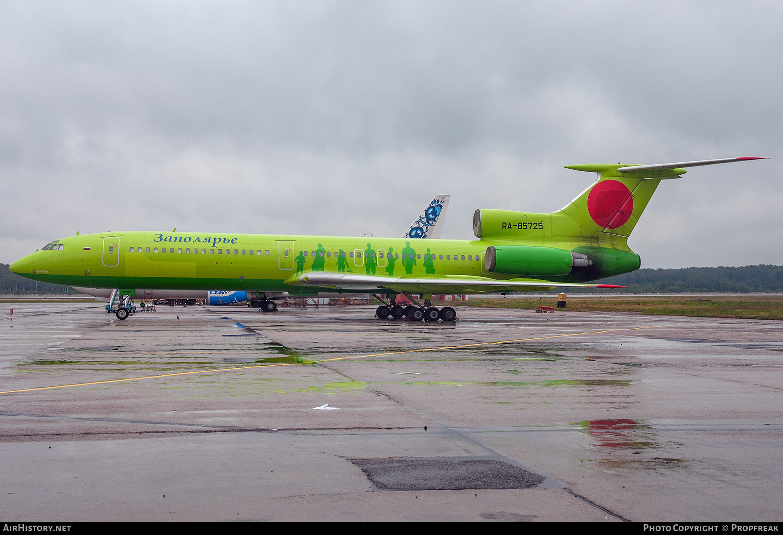 Aircraft Photo of RA-85725 | Tupolev Tu-154M | Zapolyarye Airlines | AirHistory.net #761048