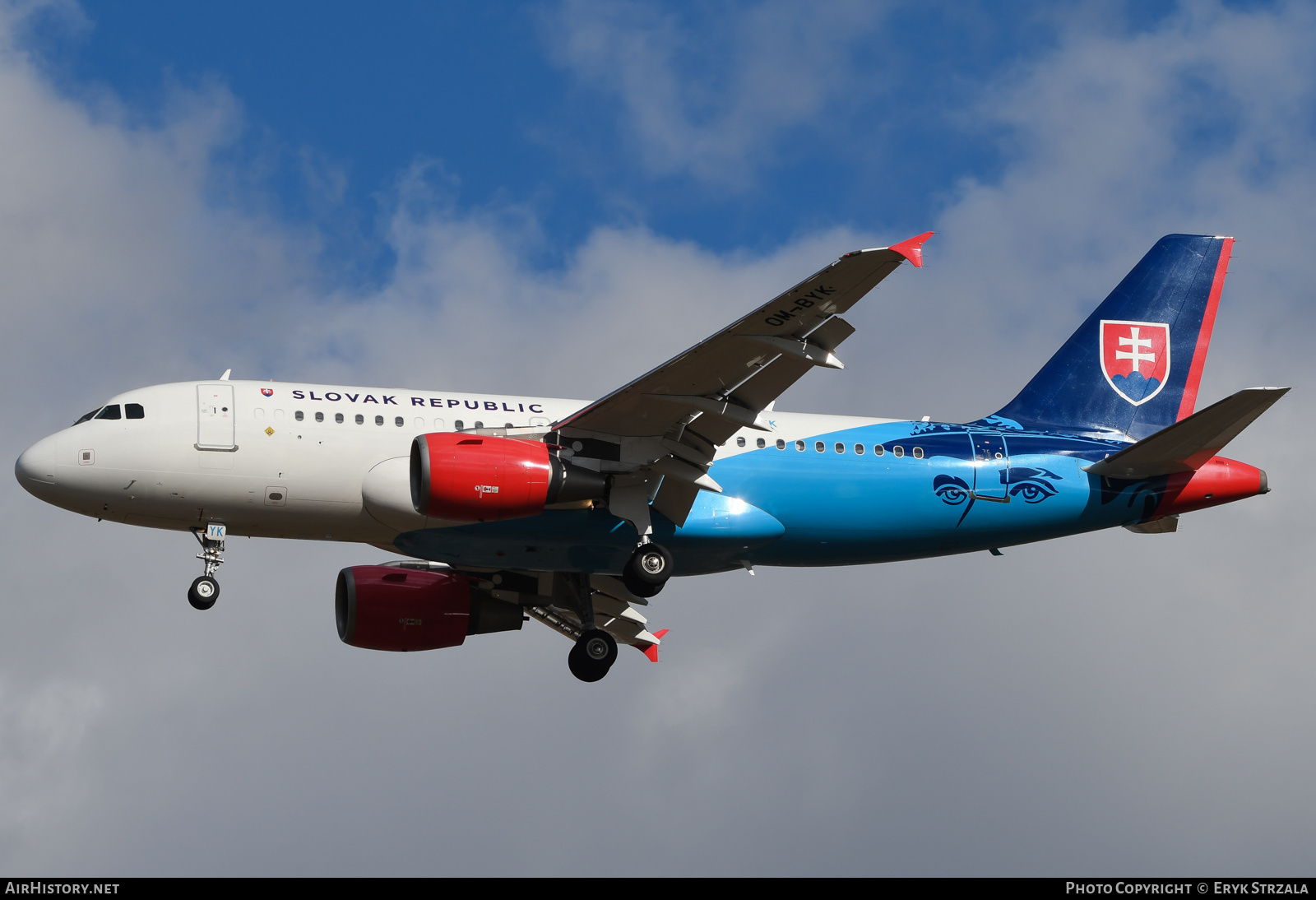 Aircraft Photo of OM-BYK | Airbus ACJ319 (A319-115/CJ) | Slovakia - Government | AirHistory.net #761057