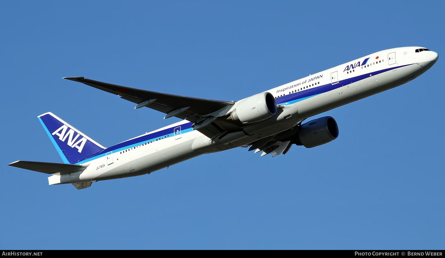 Aircraft Photo of JA785A | Boeing 777-381/ER | All Nippon Airways - ANA | AirHistory.net #761073
