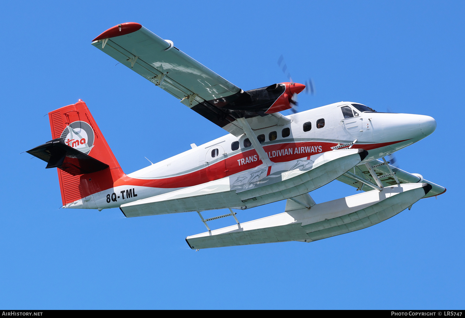 Aircraft Photo of 8Q-TML | De Havilland Canada DHC-6-300 Twin Otter | Trans Maldivian Airways - TMA | AirHistory.net #761074