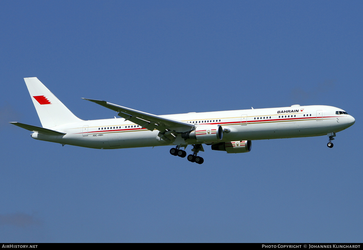 Aircraft Photo of A9C-HMH | Boeing 767-4FS/ER | Bahrain Royal Flight | AirHistory.net #761087