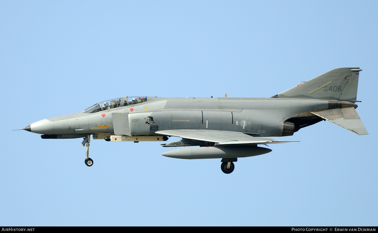 Aircraft Photo of 80-406 | McDonnell Douglas F-4E Phantom II | South Korea - Air Force | AirHistory.net #761088