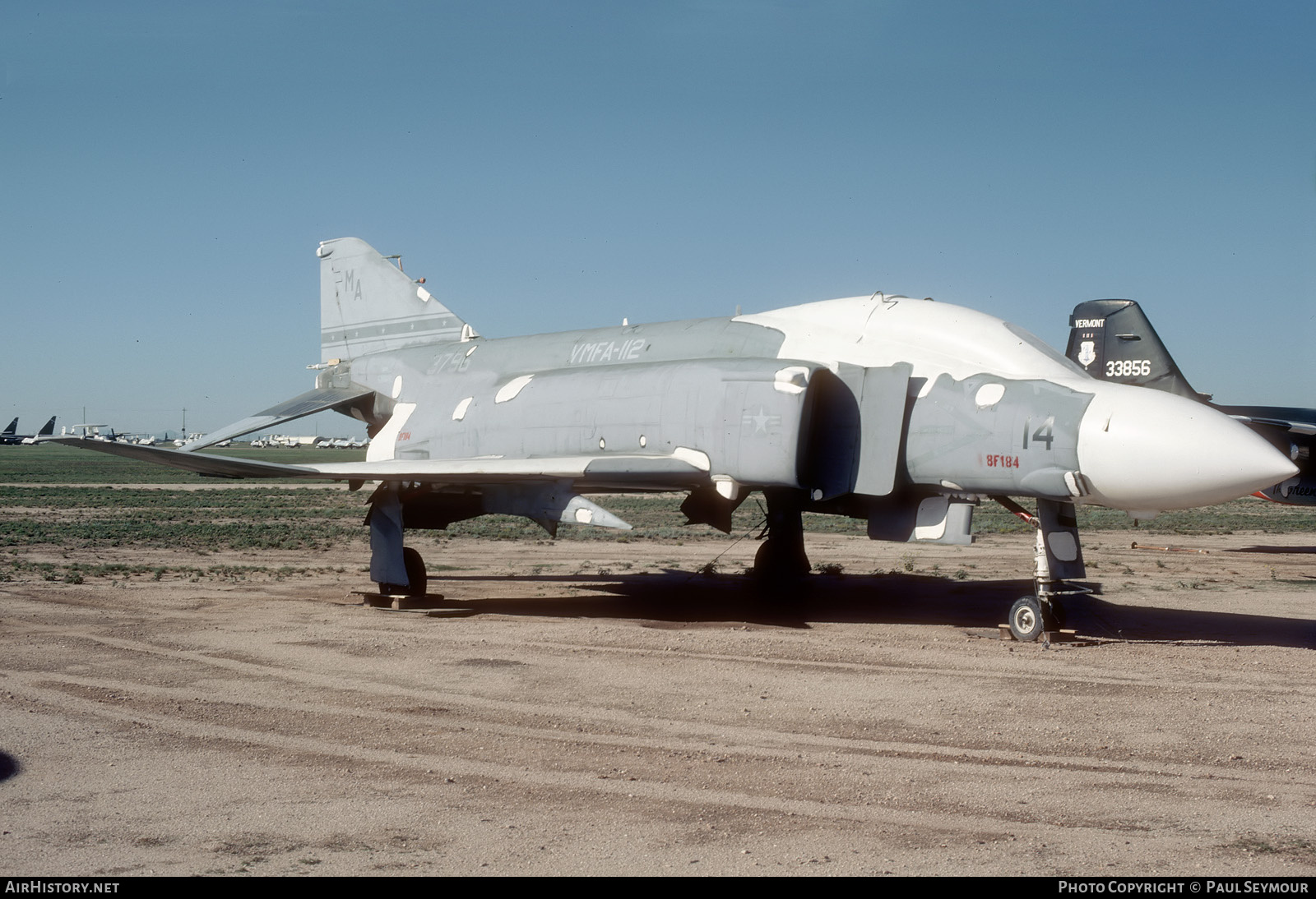 Aircraft Photo of 153796 | McDonnell F-4J Phantom II | USA - Marines | AirHistory.net #761101