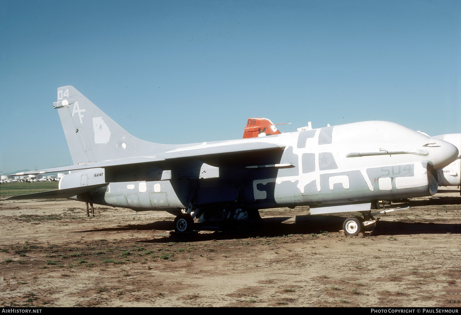 Aircraft Photo of 154381 | LTV A-7B Corsair II | USA - Navy | AirHistory.net #761102