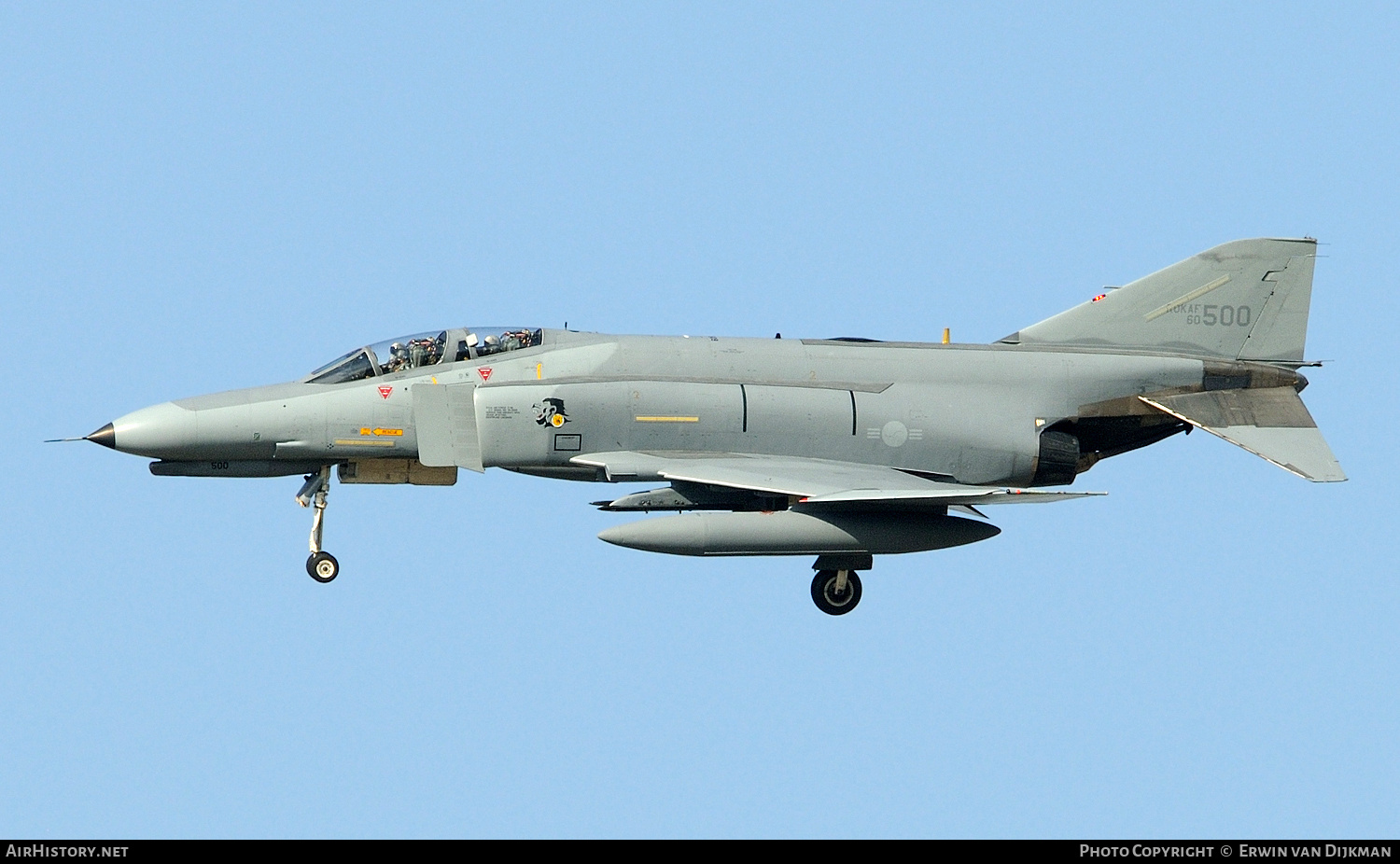 Aircraft Photo of 60-500 | McDonnell Douglas F-4E Phantom II | South Korea - Air Force | AirHistory.net #761105