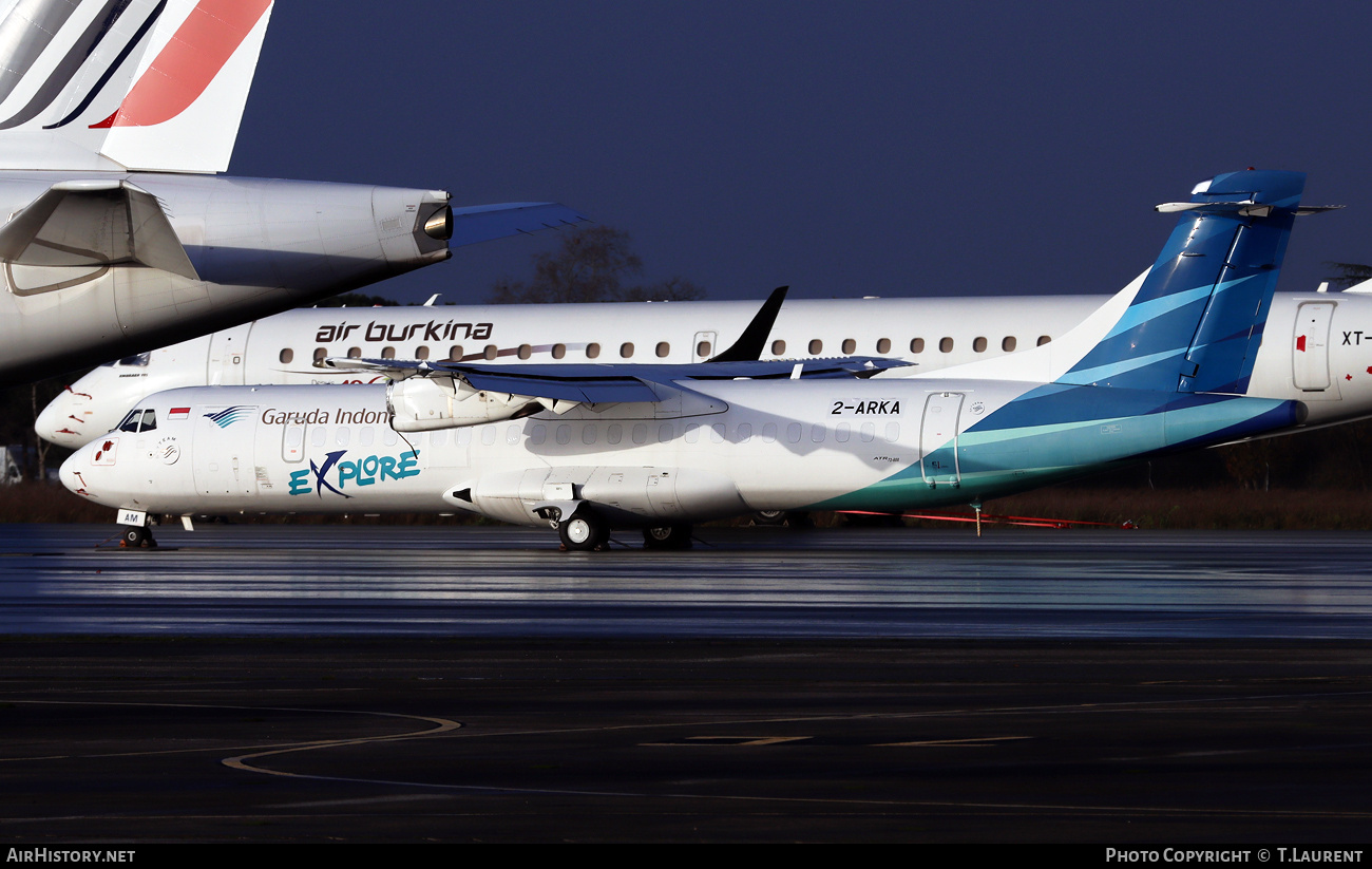 Aircraft Photo of 2-ARKA | ATR ATR-72-600 (ATR-72-212A) | Garuda Indonesia Explore | AirHistory.net #761114