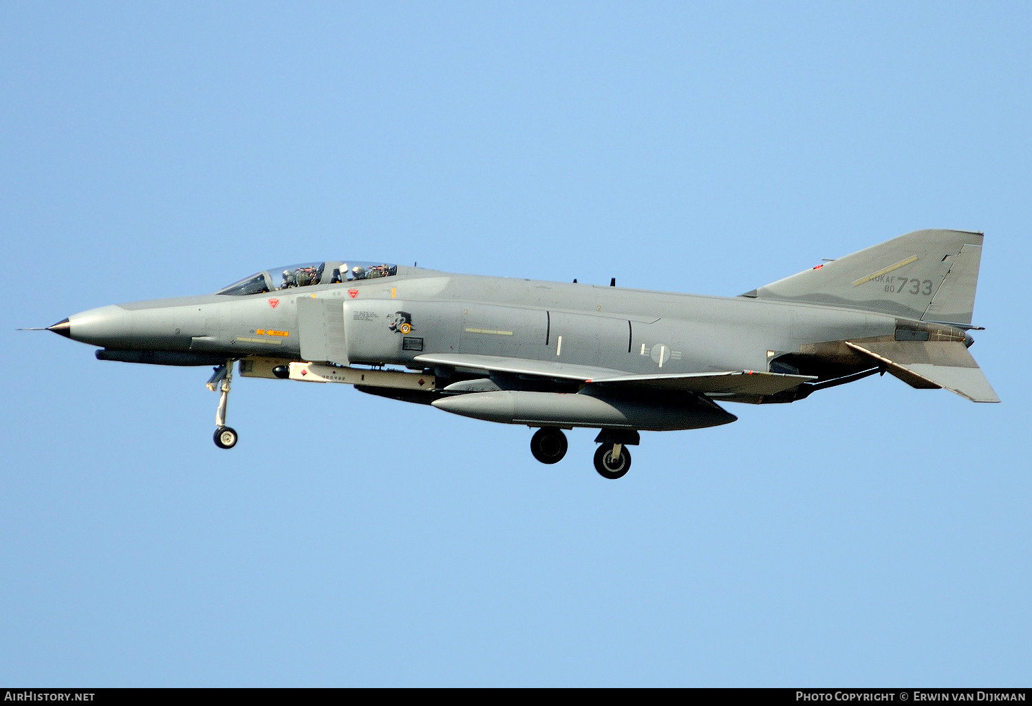 Aircraft Photo of 80-733 | McDonnell Douglas F-4E Phantom II | South Korea - Air Force | AirHistory.net #761118