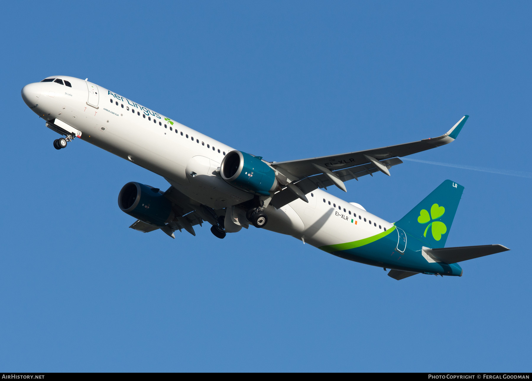 Aircraft Photo of EI-XLR | Airbus A321-253NY | Aer Lingus | AirHistory.net #761145