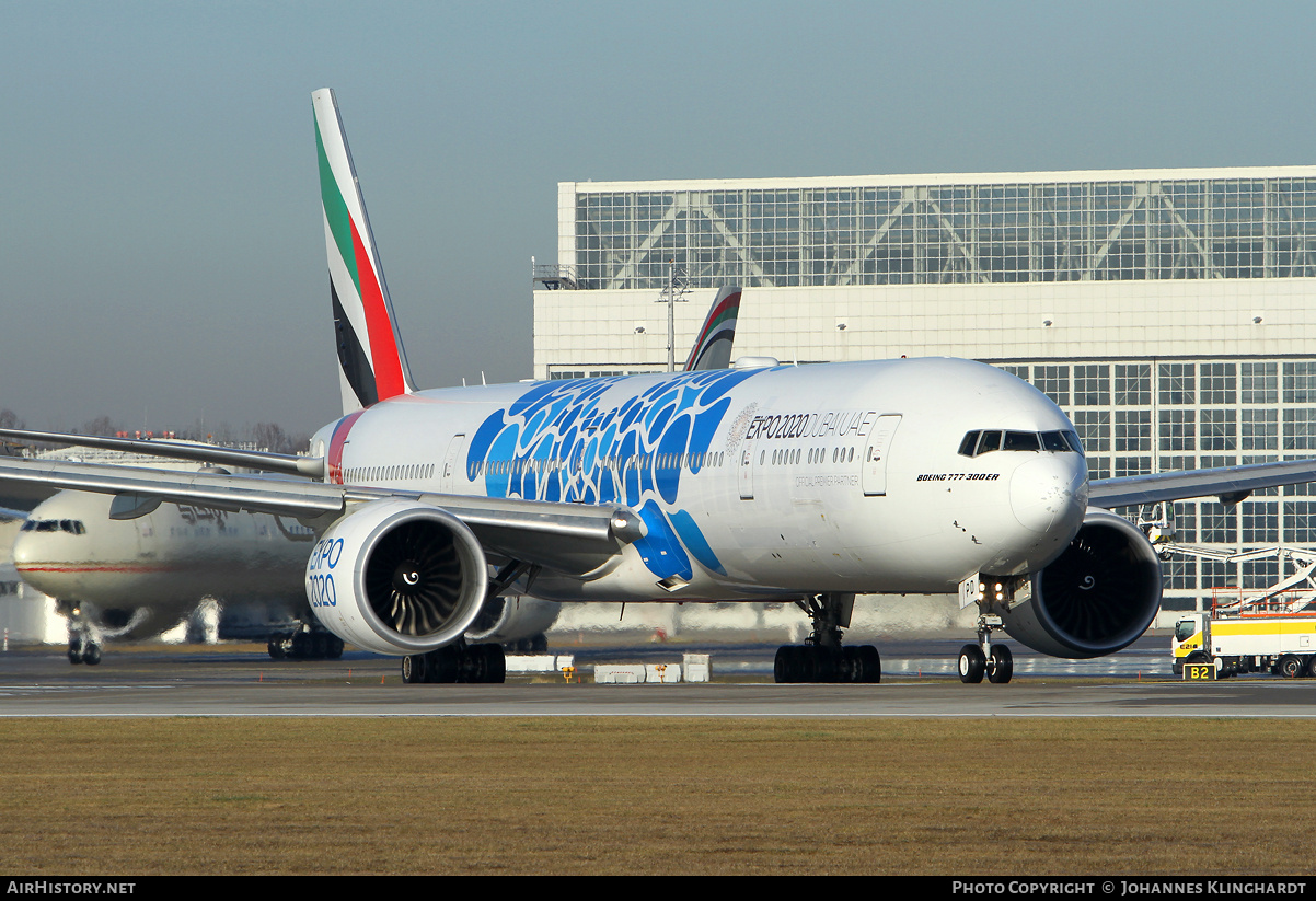 Aircraft Photo of A6-EPD | Boeing 777-31H/ER | Emirates | AirHistory.net #761159